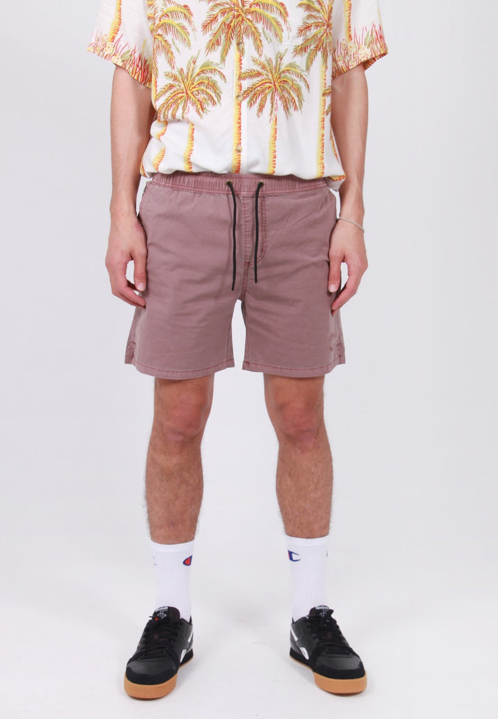 Rollas Beach Boy Circle Shorts - burgundy – Good as Gold