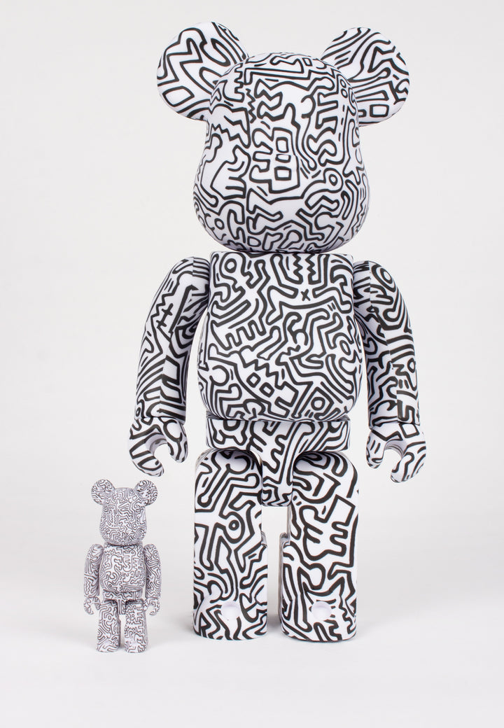 Medicom Toy | Be@rbrick X Keith Haring #4 - 100% & 400% figures | Good As Gold, NZ