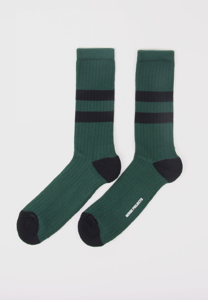 Bjarki Cotton Sport Socks - quartz green