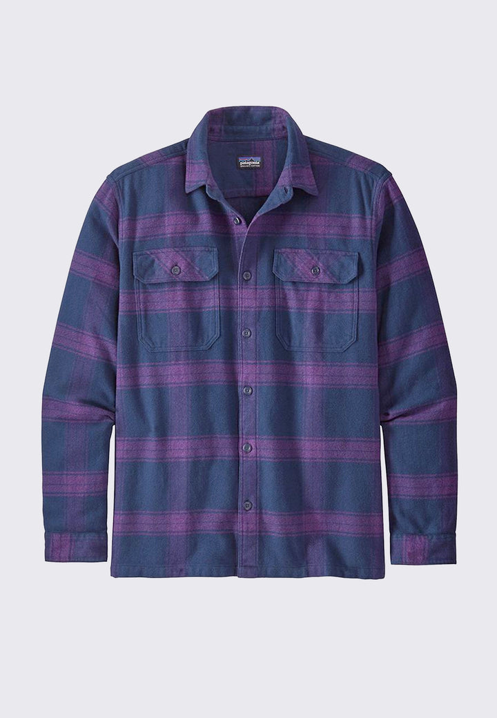 Fjord Flannel Shirt - burwood purple