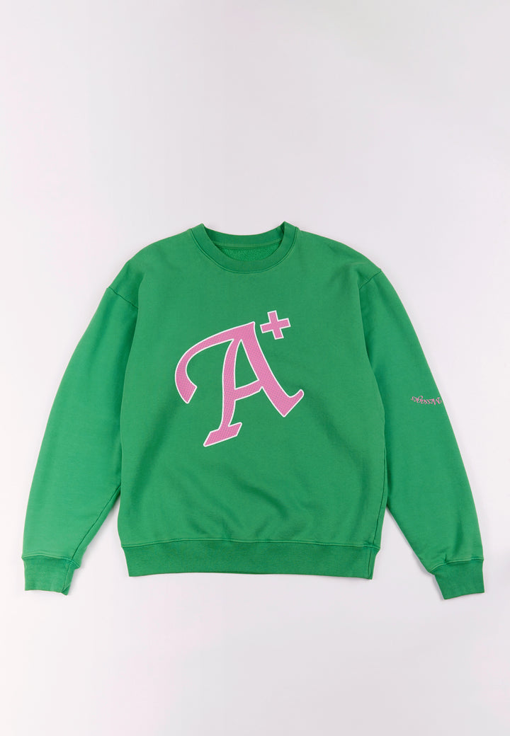 A+ Crew Neck Sweater - double mint