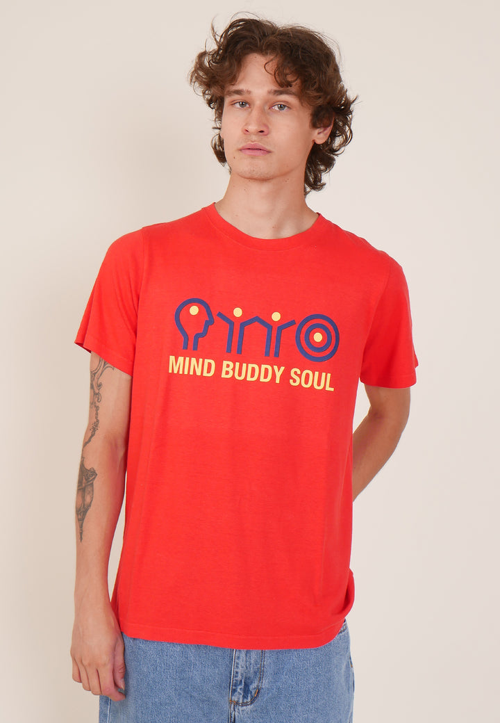 Mind Buddy Soul T-Shirt - red