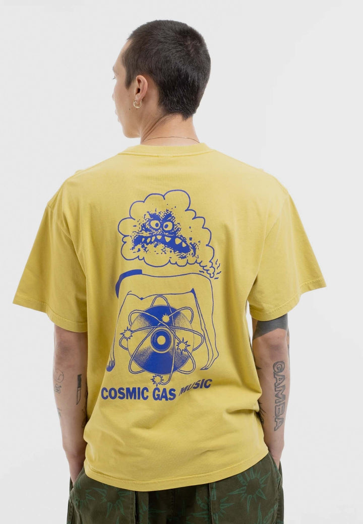 Cosmic Gas T-Shirt - gold