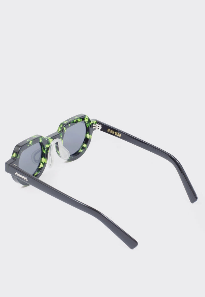 Tani Sunglasses - black/green tortoise/black