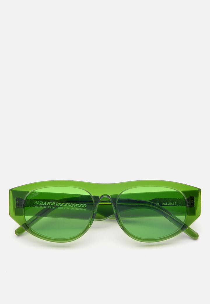 Bricks & Wood Halldale Sunglasses - moss/moss