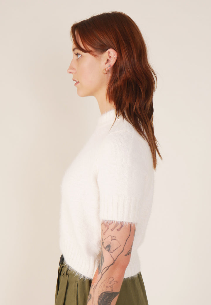 Kate Knit T-Shirt - Dust