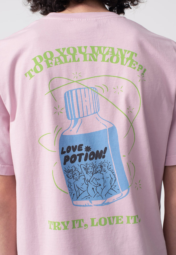 Love Potion! T-Shirt - washed pink
