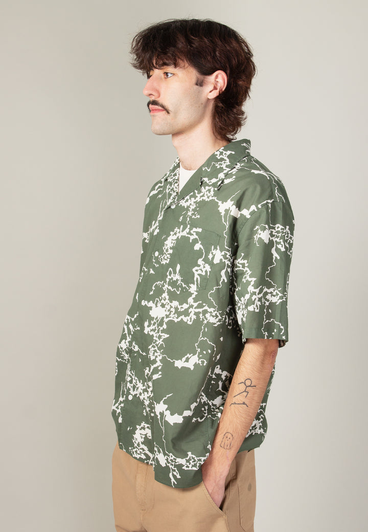 Carsten Print Shirt - lichen green