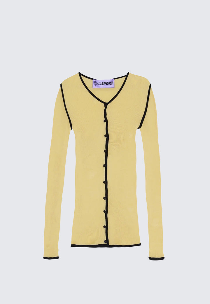 Claire Seamless Cardigan - butter