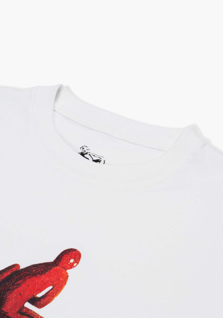 Red Dad T-Shirt - white