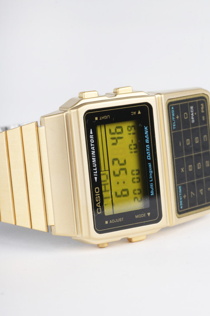 Casio, Databank Calculator Watch (DBC611G-1D) - gold | GOOD AS GOLD | NZ