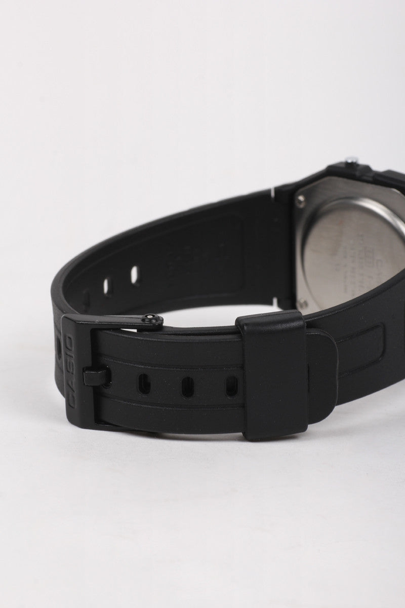 F91W-1, Steel Black Digital Watch