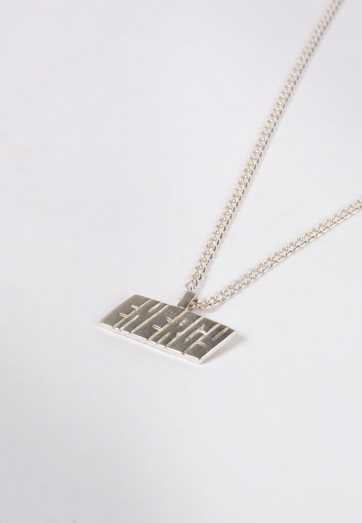 Put In The Game (Energy) Necklace - silver