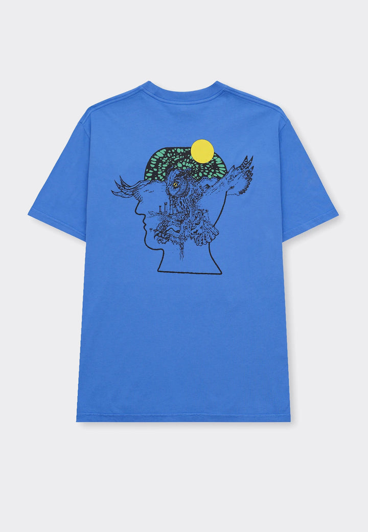 Electric Owl T-Shirt - china blue