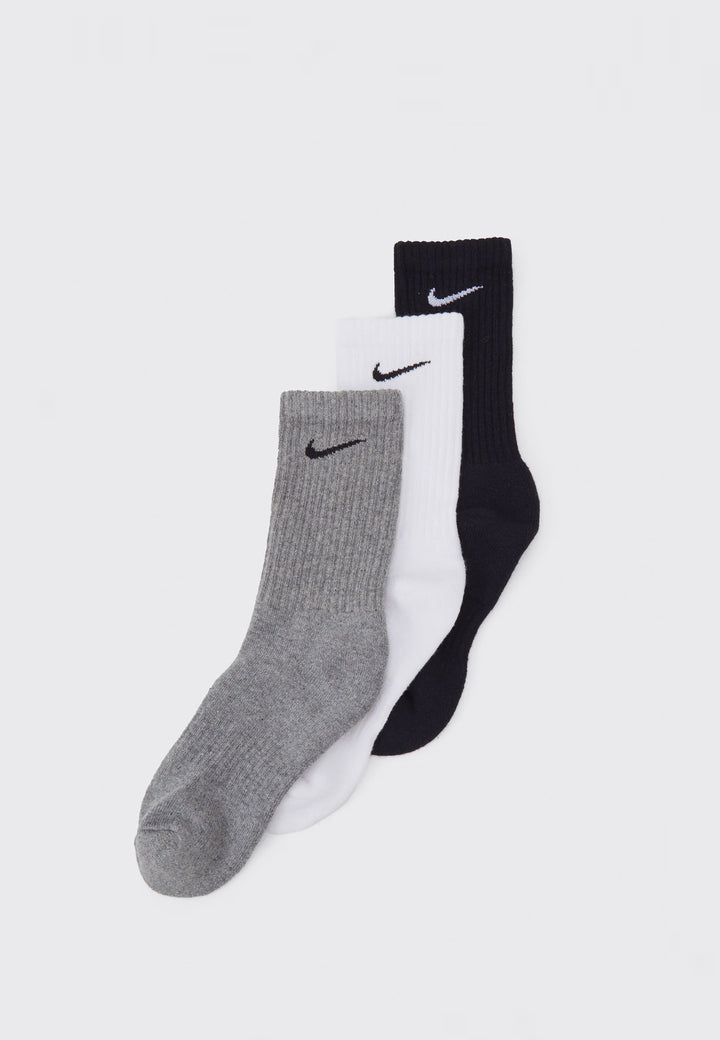Everyday Socks 3 Pack - White/Black/Grey