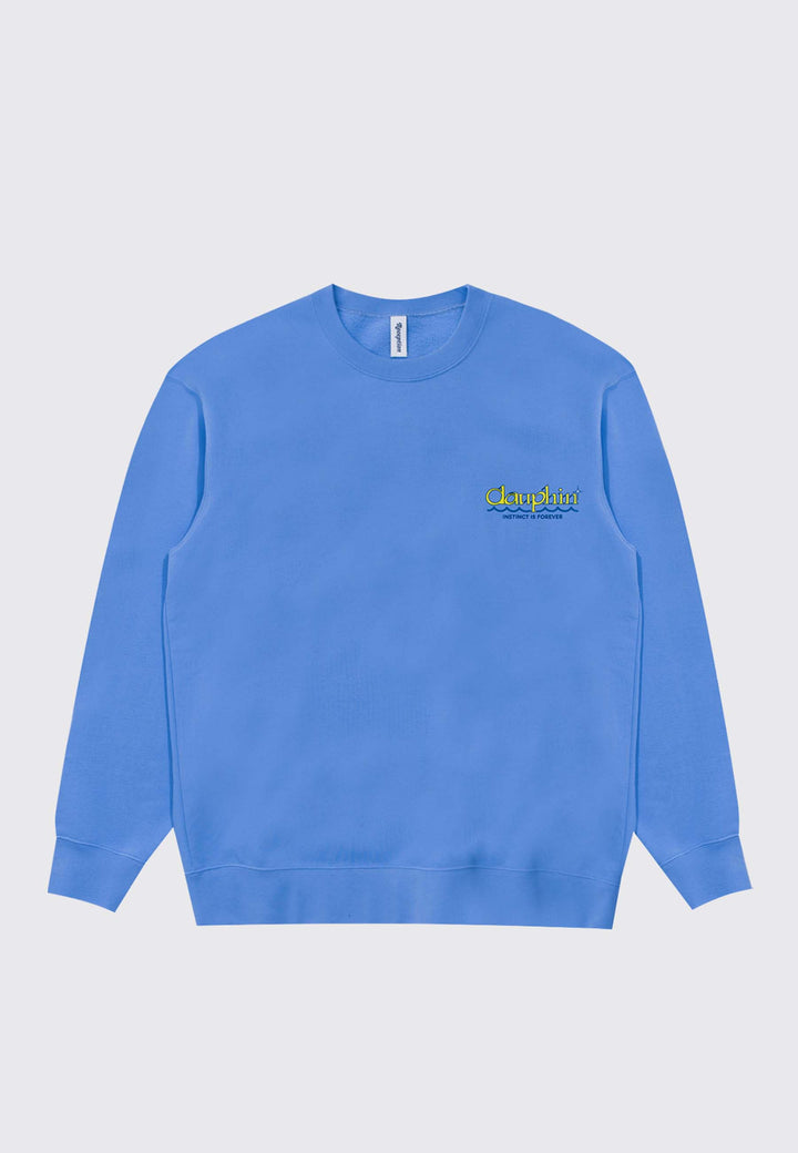 Extinct Crew Neck Sweatshirt - Granada Blue