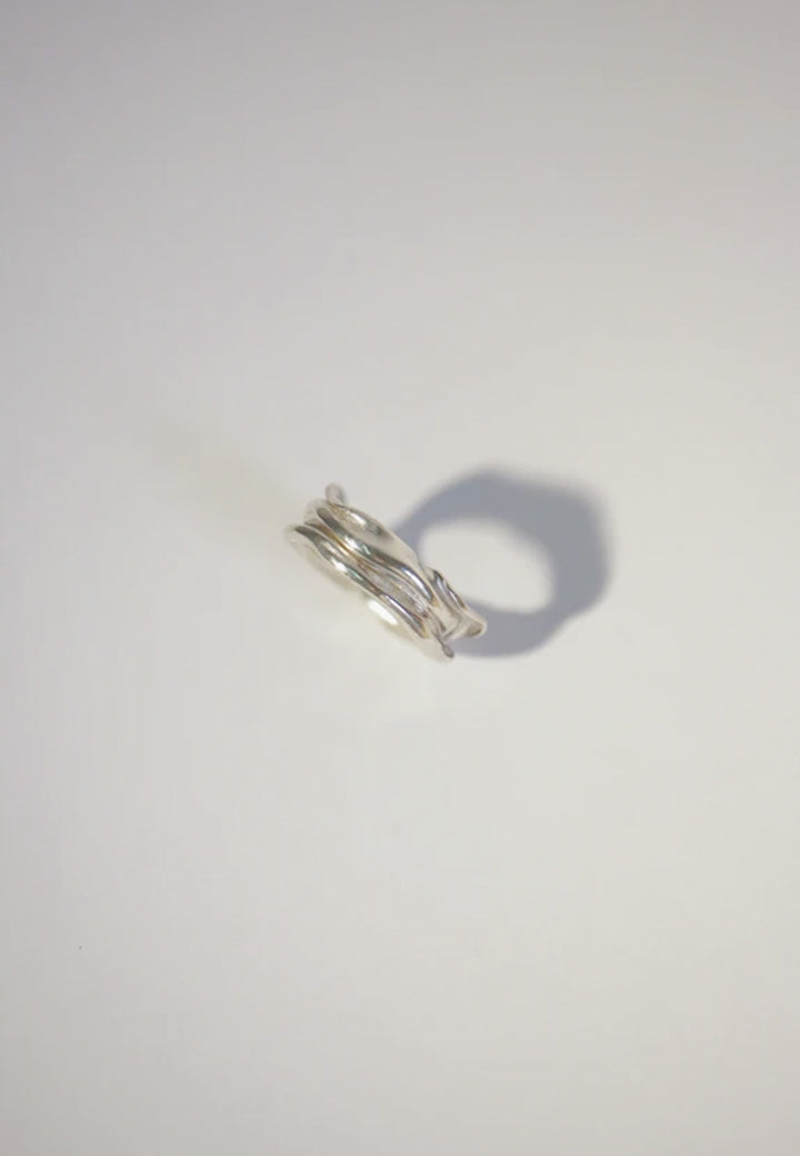 Fold Ring - silver