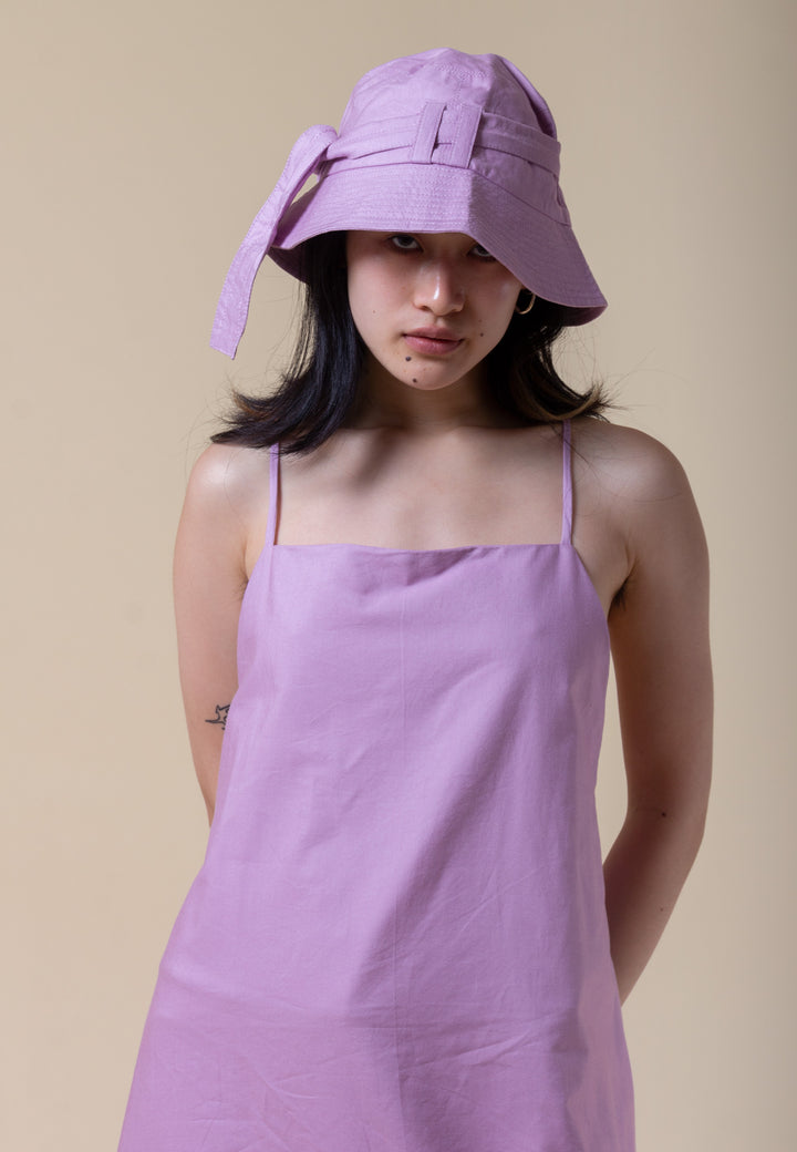 Florence Dress - lilac chambray