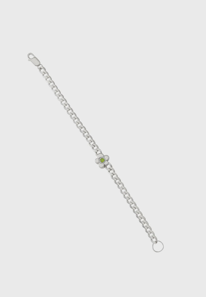 Flower Bracelet - Peridot