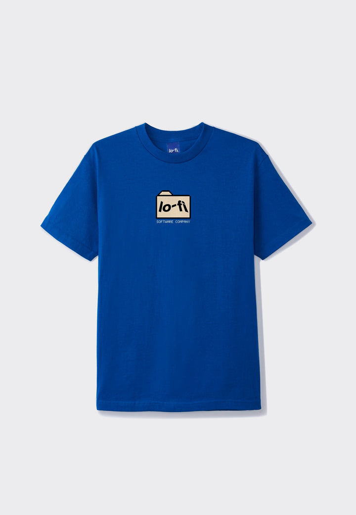 Folder Logo T-Shirt - Royal Blue