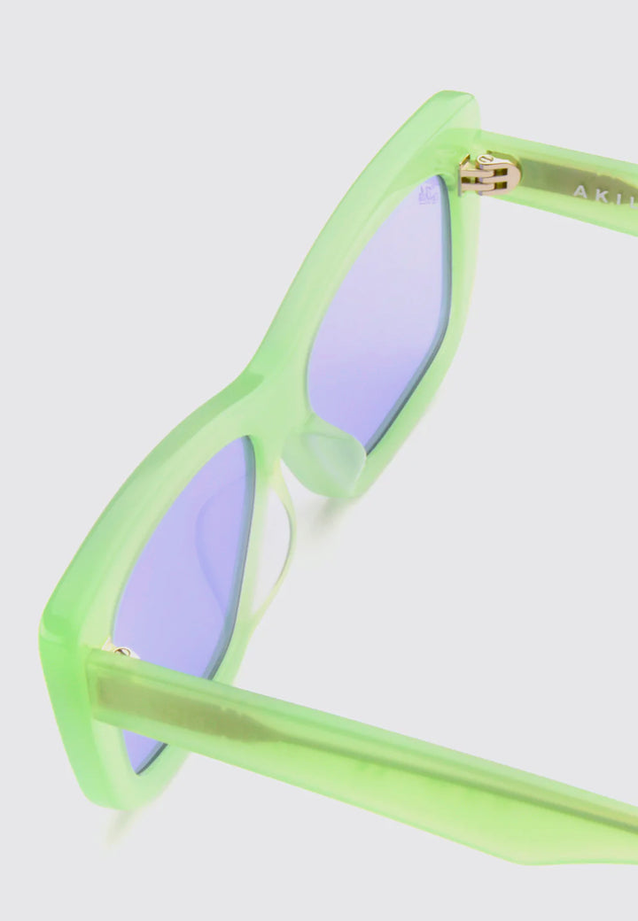 Frenzy Sunglasses - Jade/Violet Lens