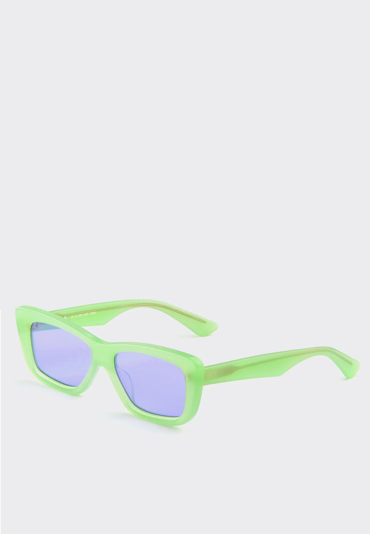 Frenzy Sunglasses - Jade/Violet Lens