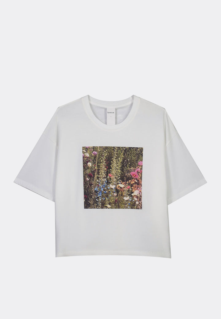 Garden T-Shirt - white