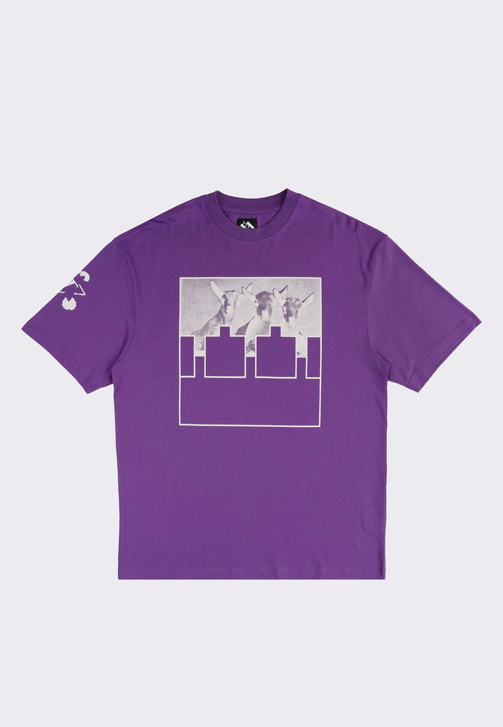 Goat T-Shirt - Purple