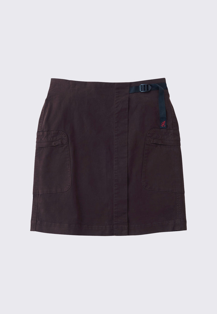 Wrap Skirt - Dark Brown