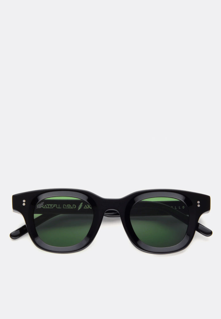 Grateful Dead Apollo Sunglasses - black/green