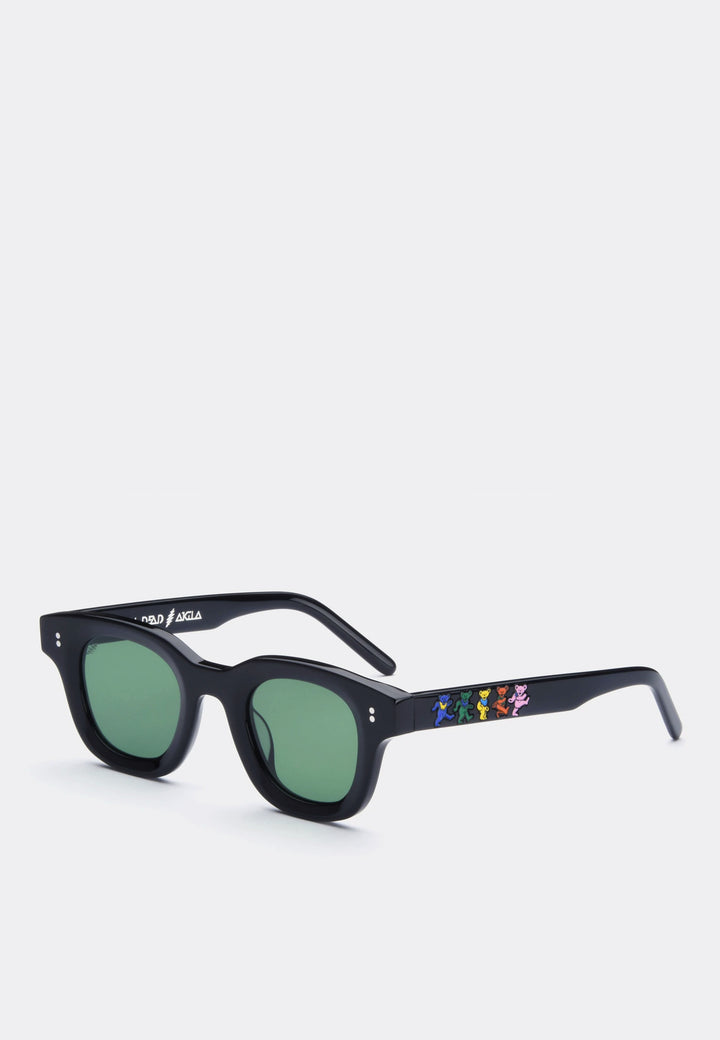 Grateful Dead Apollo Sunglasses - black/green