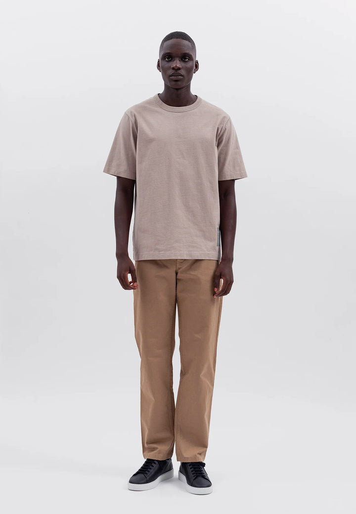 Holger Tab Reflective Series T-Shirt - Light Khaki