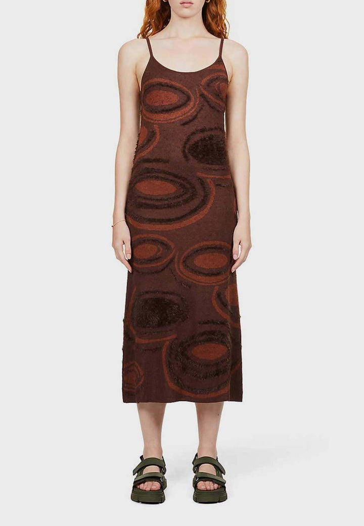 The Hockney Dress - chocolate