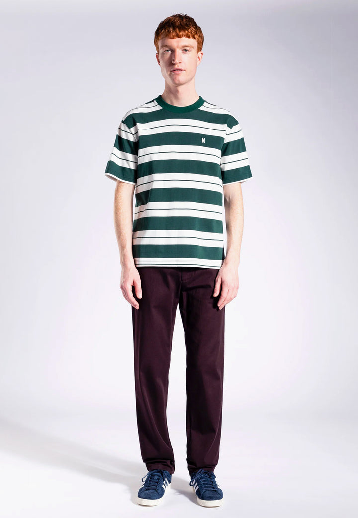 Johannes Varsity Stripe T-Shirt - Varsity Green
