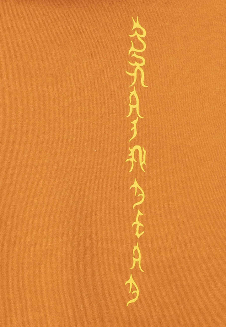 Jonny Negron Bondage Print Hoodie - orange