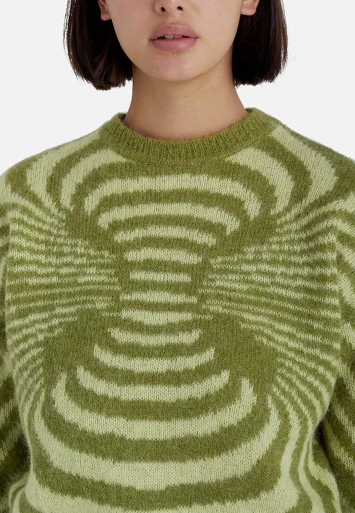 Matrix Knit - medium green