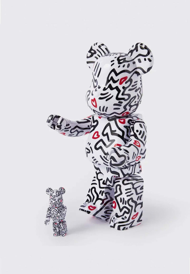 Be@rbrick Keith Haring #8 100% + 400% Set