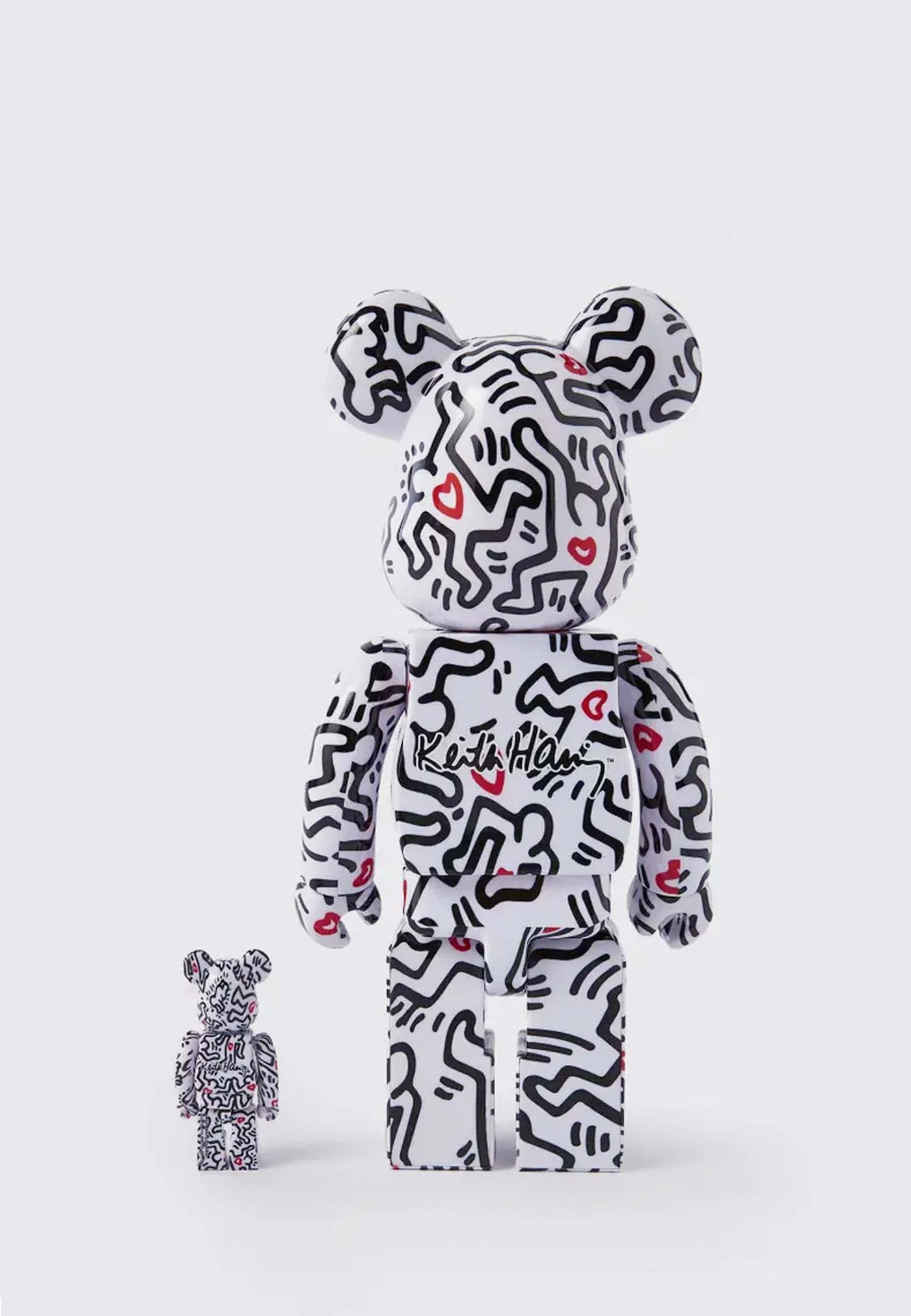 Be@rbrick | Buy Be@rbrick Keith Haring #8 100% + 400% Set online