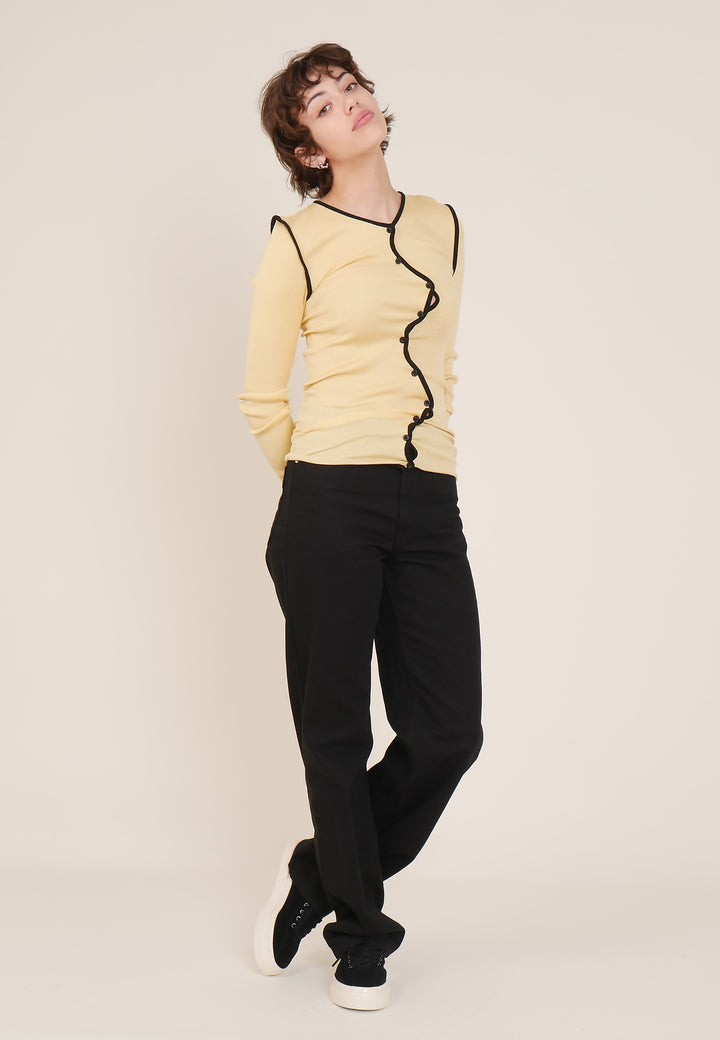 Claire Seamless Cardigan - butter