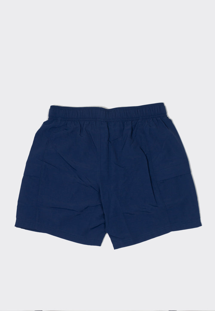 M Class V Belted TR Shorts - blue wing teal