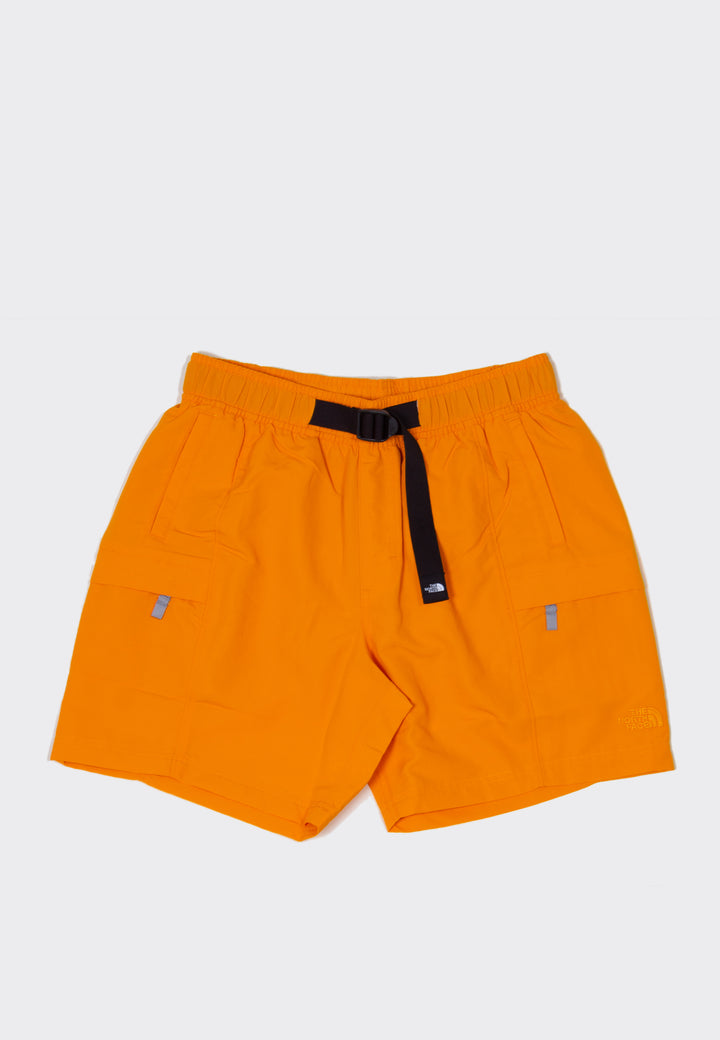 M Class V Belted TR Shorts - flame orange