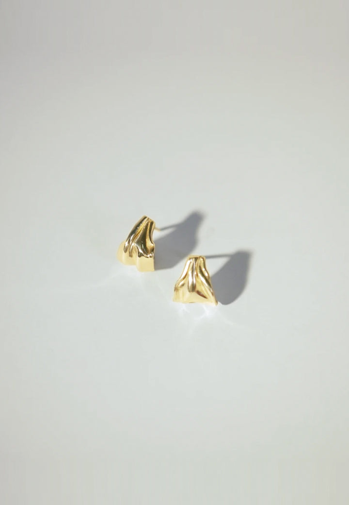Mini Vieira Earrings - gold