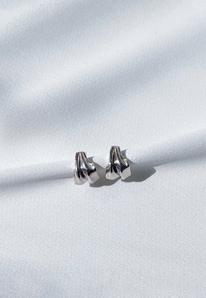 Mini Vieira Earrings - silver