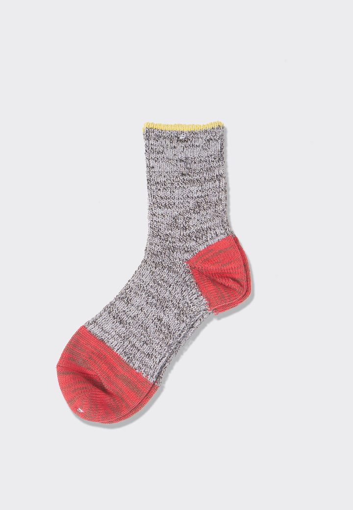 Multicolour Wool - Grey/Red/Yellow