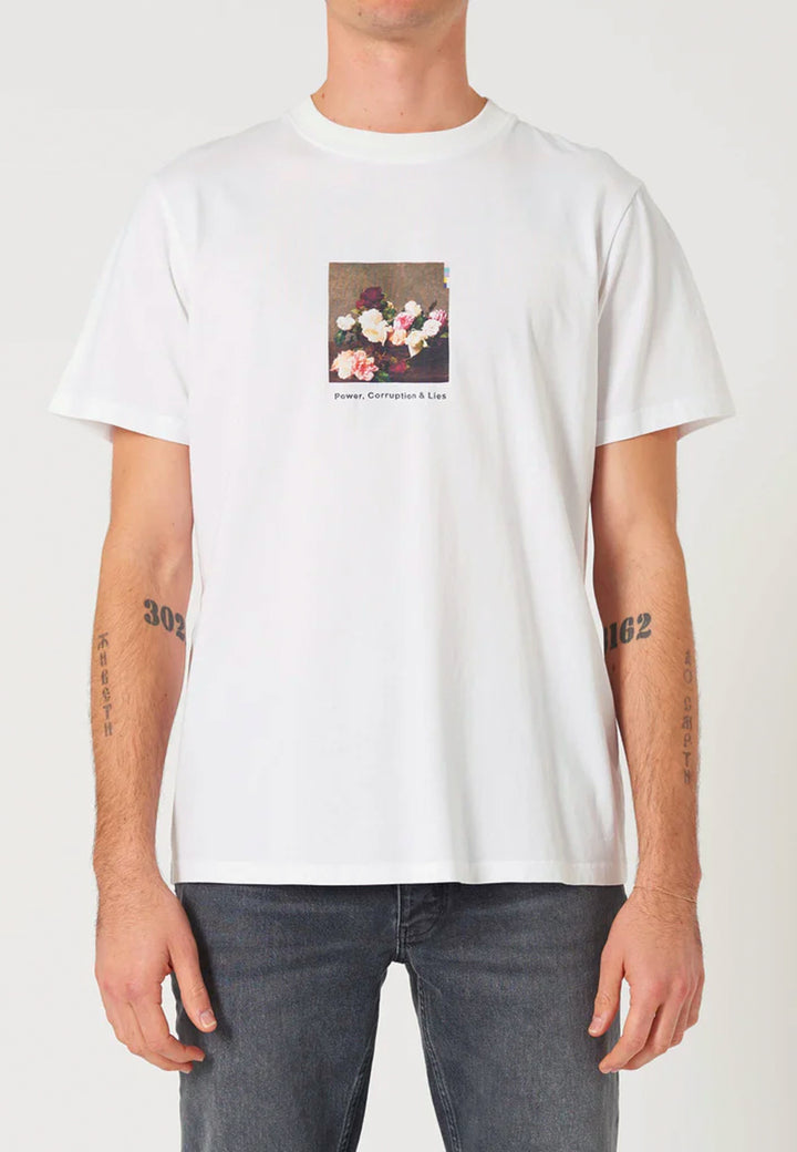 New Order Roses T-Shirt - White