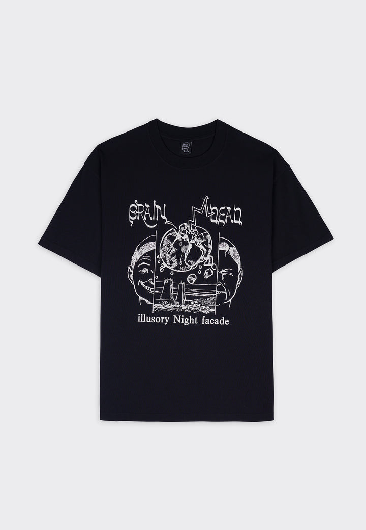 Night Facade T-Shirt - Black