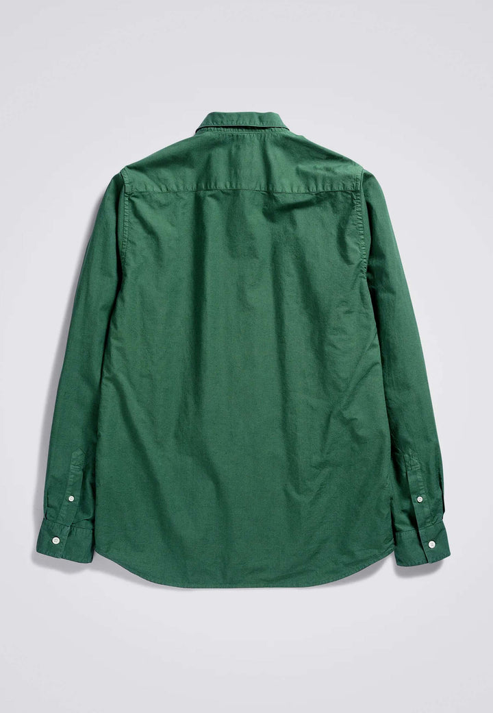 Hans Cotton Linen GMD Shirt - Leaf Green