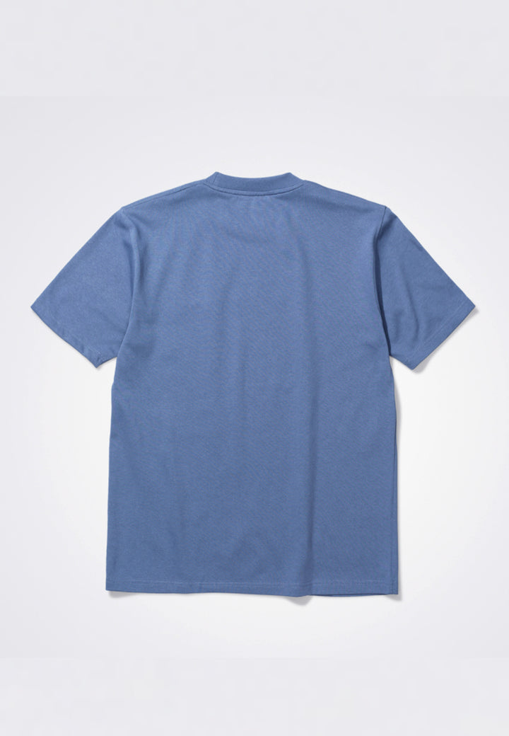 Johannes Heavy Logo T-Shirt - scoria blue