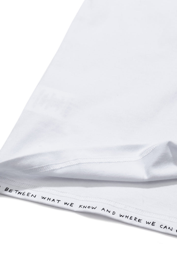 GM x NP Niels Stick Drawing T-Shirt - white