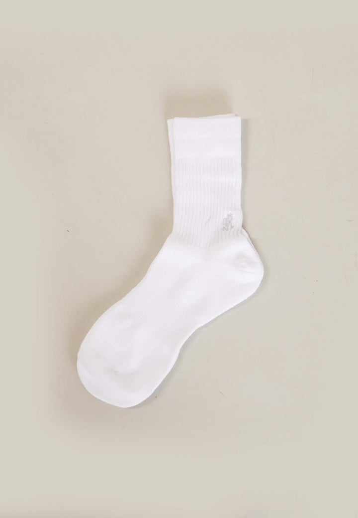 Basic Crew Socks A 3 pack - White